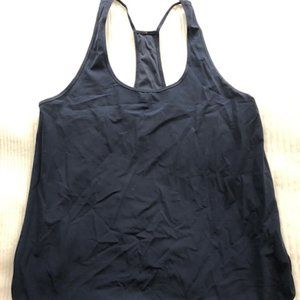 Navy Racerback Lululemon top (L)